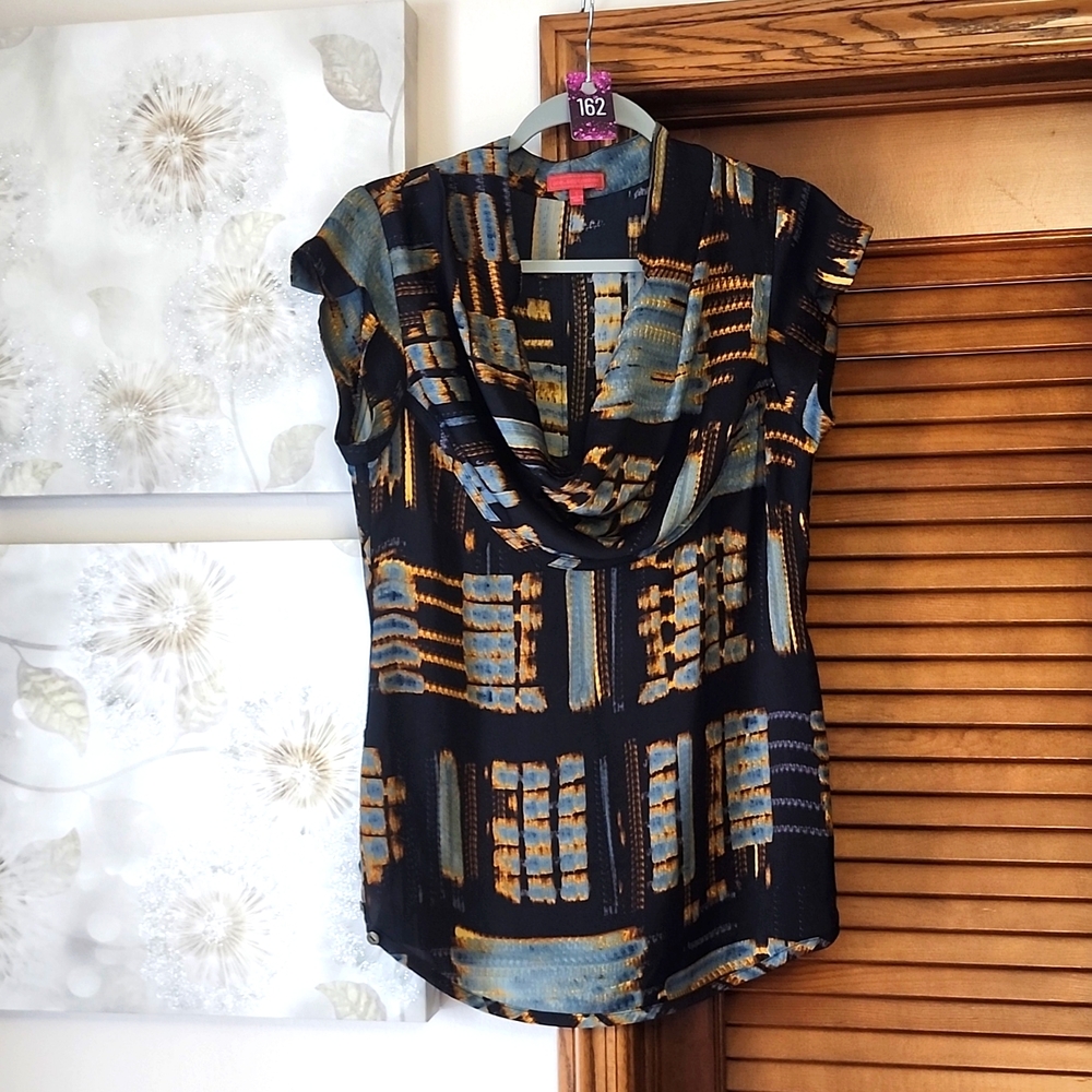 #162 ANTHROPOLOGIE TOP BLOUSE SLEEVELESS